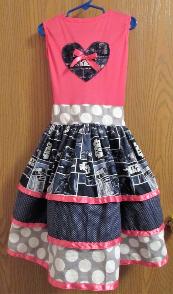 Girls Star Wars dress, Star wars birthday,toddler Star Wars,Star Wars birthday dress,Star Wars dress,long dress,girls dress,toddler dress