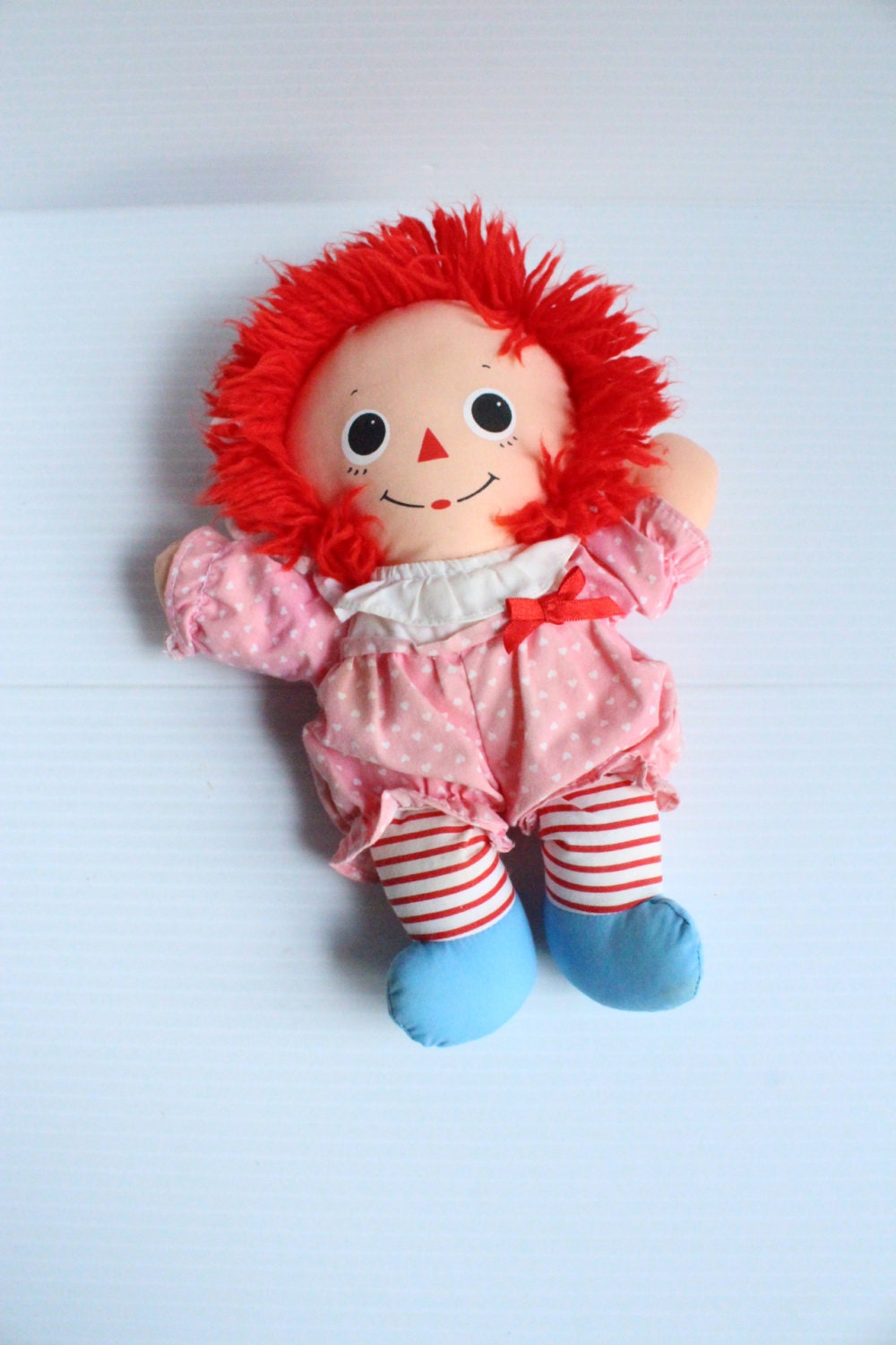 RAGGEDY ANN DOLL Vintage Rag Doll gift for girl baby doll