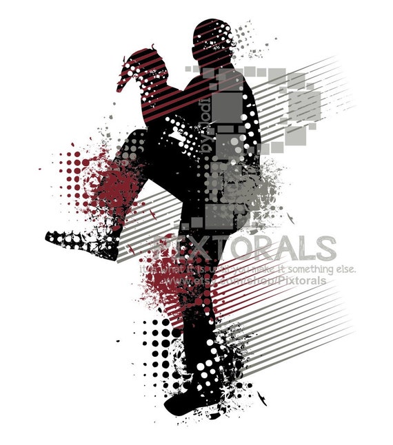 Baseball Player Vector Baseball Player as PNG JPG high res