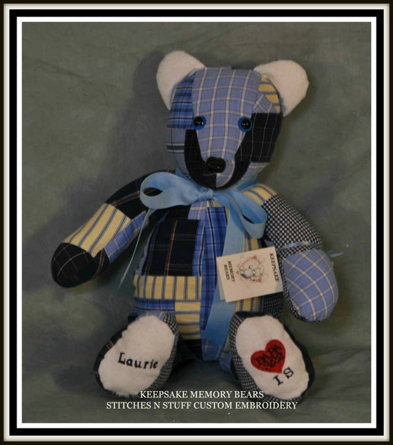 keepsake memory bears