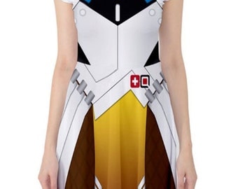 MERCIFUL ANGEL Cap Sleeve Skater Dress - Preorder