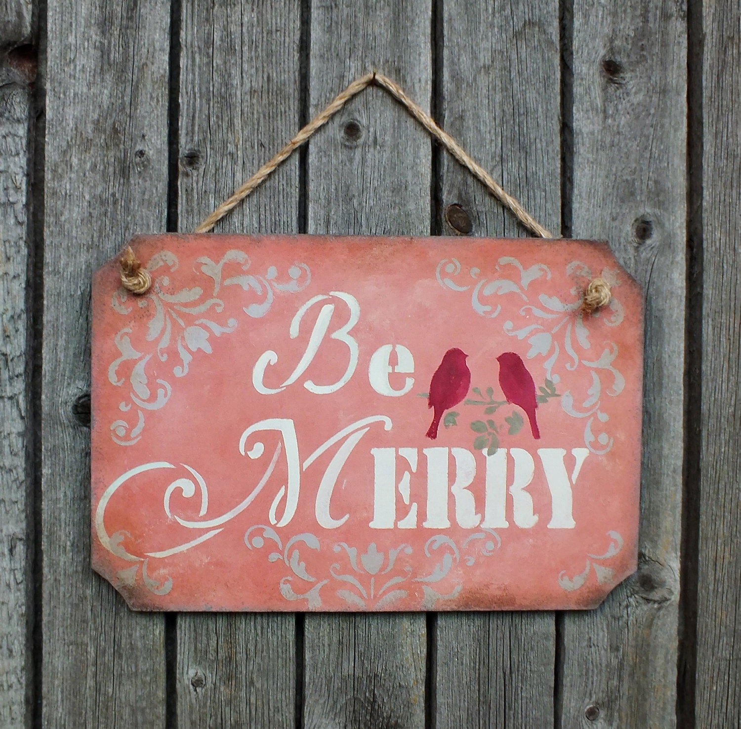 Christmas signs Be Merry sign Wooden Christmas signs Holiday