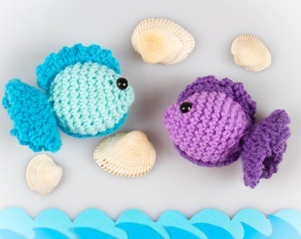 MADE to ORDER Amigurumi Goldfish amigurumi fish plush