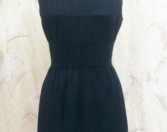 Vintage 1950s Little Black Dress, Jeunesse, New York
