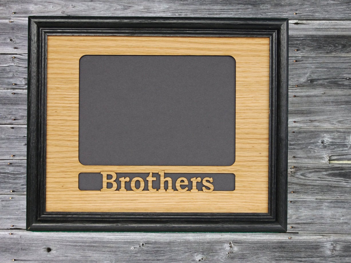 8x10 Brothers Picture Frame Gift for Brothers Siblings