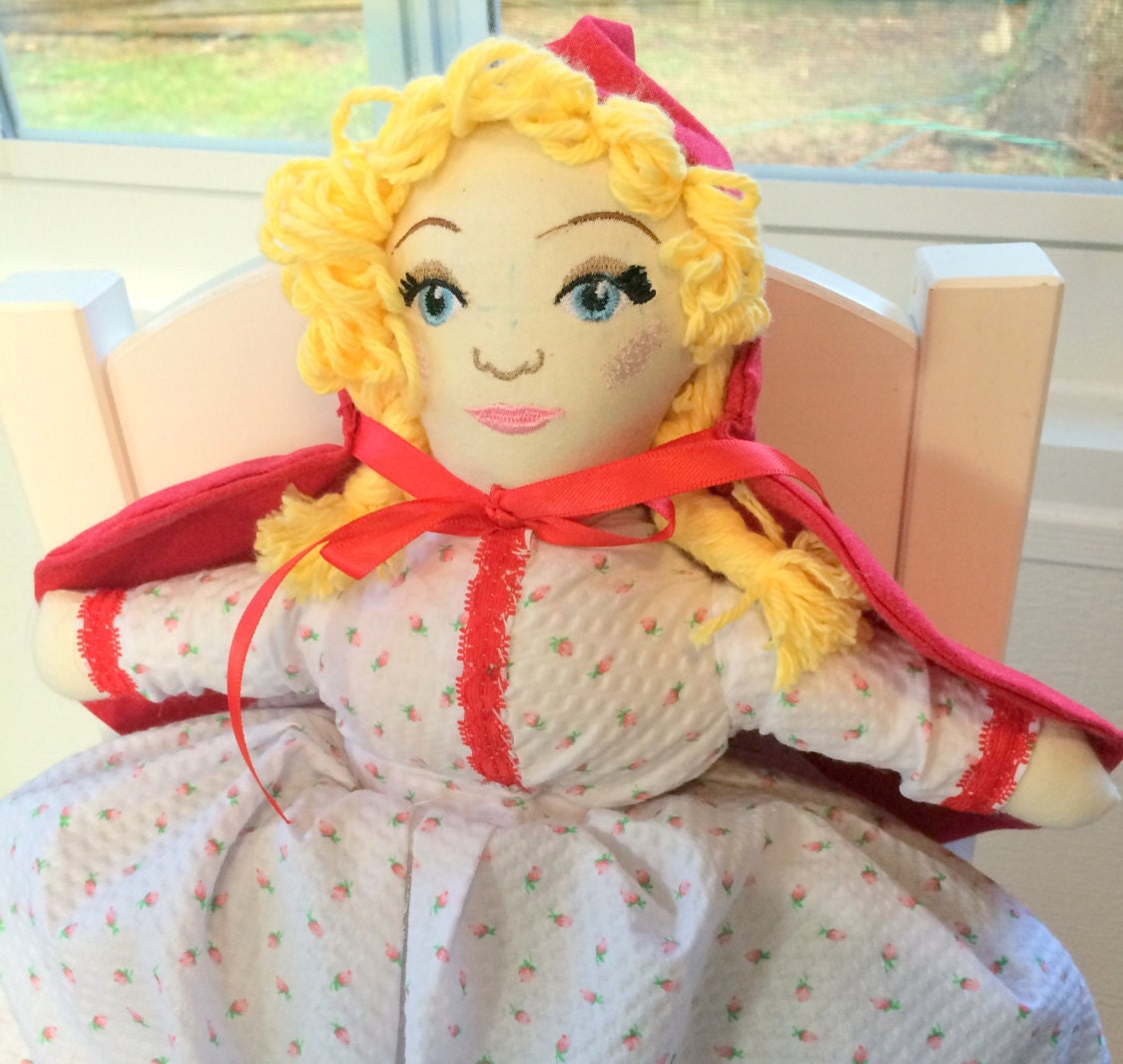 topsy turvy doll red riding hood