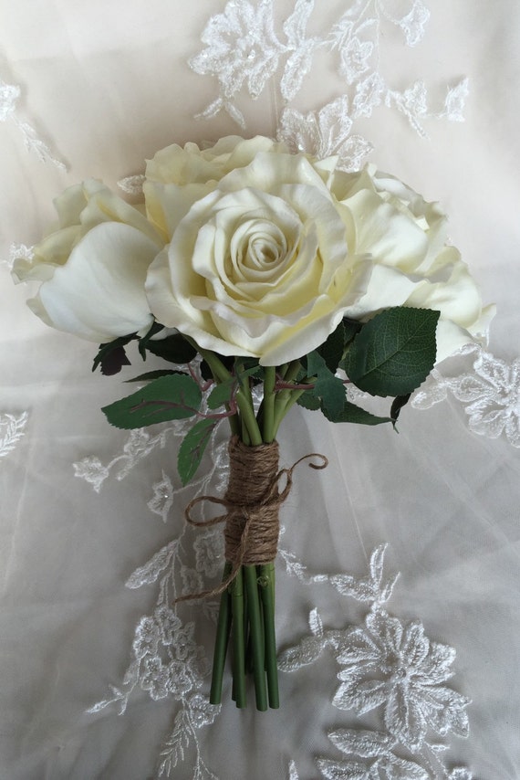True Touch Rose Bouquet Real Touch Rose by MerryMeBouquets