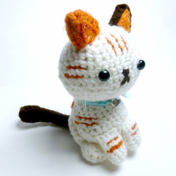 amuse calico plush cat doll toy