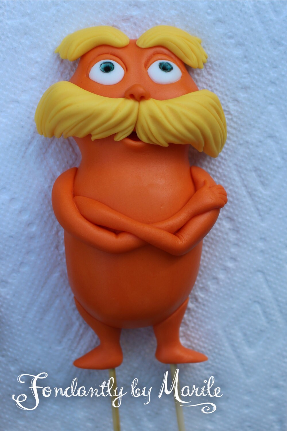 The Lorax Cake Topper Fondant