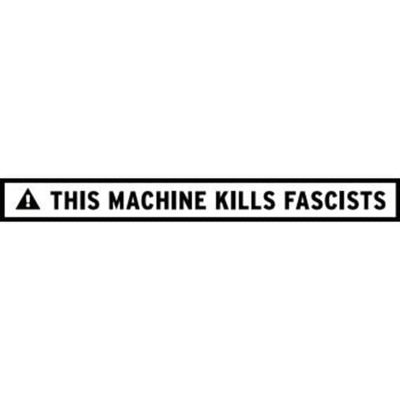 this shirt kills fascists