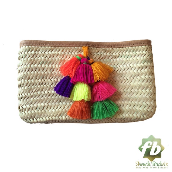 French Baskets clutch bags PomPom Bell : French Basket