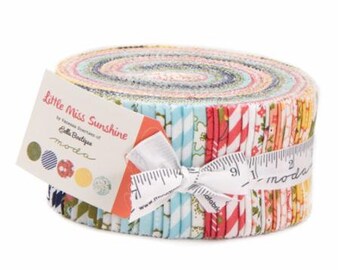 Little Miss Sunshine - Jelly Roll - by Lella Boutique for Moda