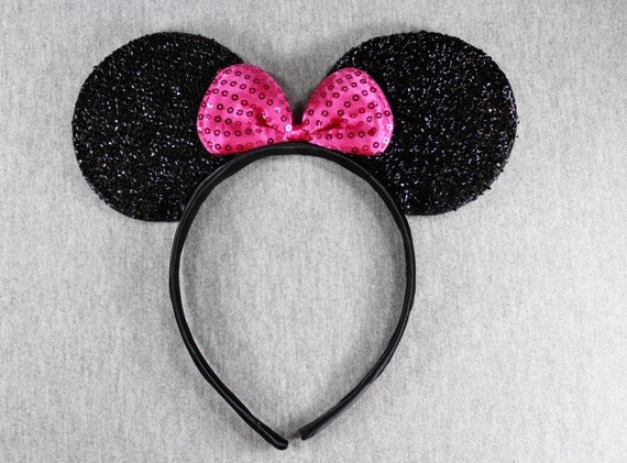 Hairstyles With Minnie Mouse Headband | items similar to minnie mouse ears headband hair band Hairstyles With Minnie Mouse Headband | items similar to minnie mouse ears headband hair band