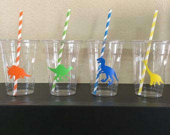 dinosaur party cups
