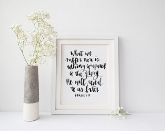 Items similar to Nothing Can Separate Us From the Love of God - 8x10 ...
