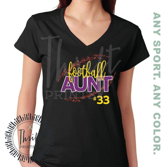 aunt football shirts