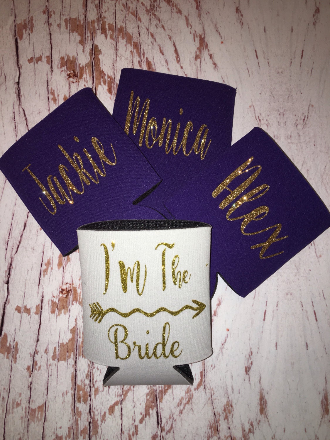 Bride Tribe Can Cooler Bachelorette Party By Sasseetreasures