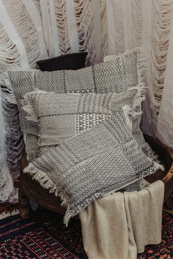 Decorative Throw Pillow Cover Set Of 3 Tribal Boho by Hanamer