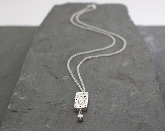 Balinese Sterling Silver Necklace, Bali Silver Jewelry, Bali Pendant Necklace, Sterling Silver, Balinese Jewelry, Silver Swirl Jewelry