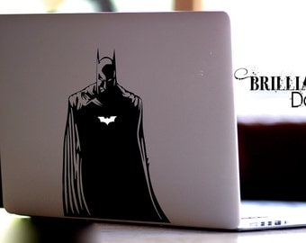 Batman, Dark Knight, Batman Decal, Dark Knight Decal, Batman Macbook Decal, Batman Sticker, Dark Knight Sticker, MacBook Pro, Gift