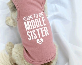 pregnancy reveal dog shirts