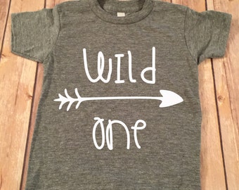 Wild One Shirt, 1st Birthday Shirt, 1st Birthday Boy Shirt, Boys Birthday top, Birthday shirt, 1st Birthday Boy Shirt, Smash Cake Shirt