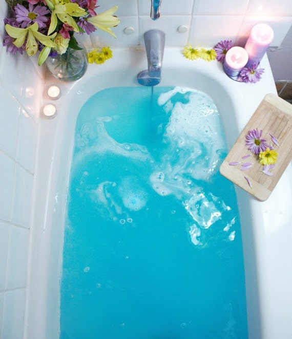 Blue Bath Bomb Vanilla Bath Bomb Teal Bath Bomb Coconut