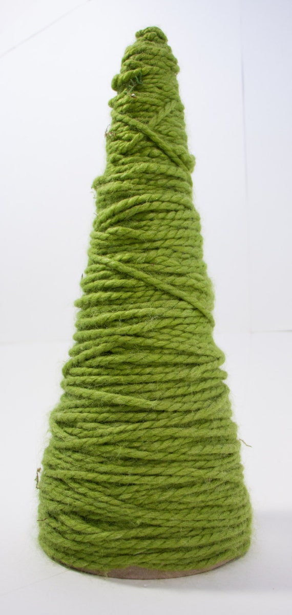 Items similar to Yarn Cone Tree on Etsy