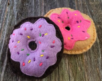 Sprinkle Donut Catnip Toy, Catnip Toy, Cat Toy, Felt Cat Toy, Plush Cat Toy, Plush Catnip Toy, Catnip Donut, Donut Cat Toy