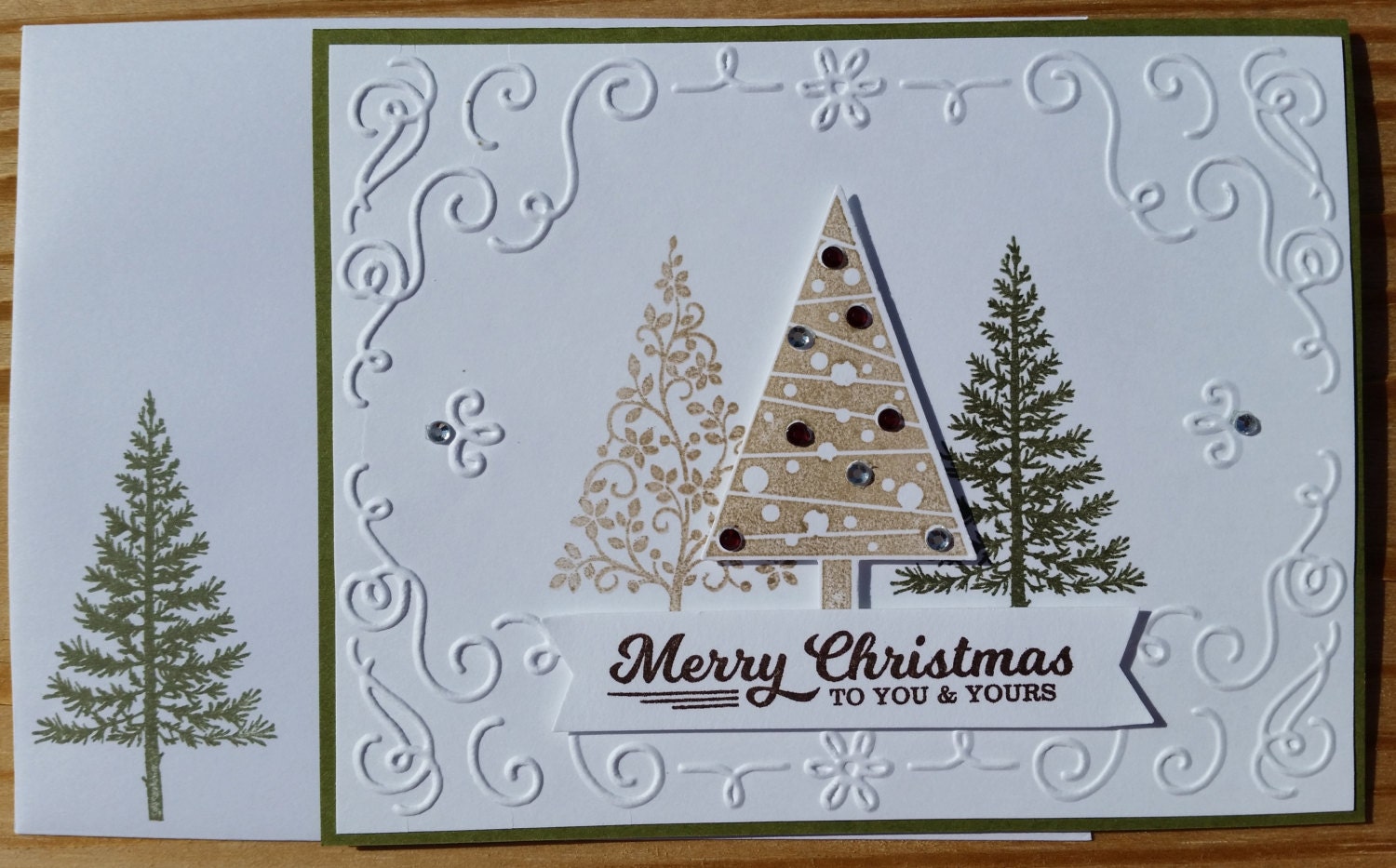 STAMPIN' UP Handmade CHRISTMAS Card Kit Festival of by decamerax3