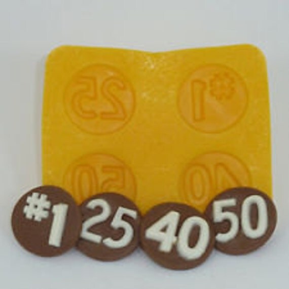 1.25 Anniversary Mint Flexible Cream Cheese Mold