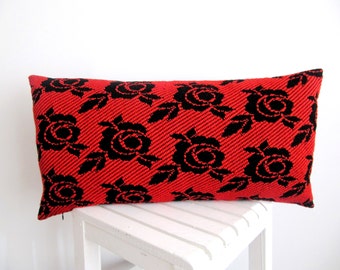 aliano rose pillow coverblack rose pillow case lumbar pillow cushion cable knit - Decorative Lumbar Pillows aliano rose pillow coverblack rose pillow case lumbar pillow cushion cable knit - Decorative Lumbar Pillows
