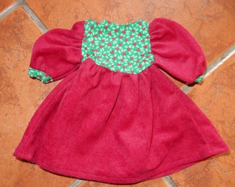 American girl doll Christmas dress