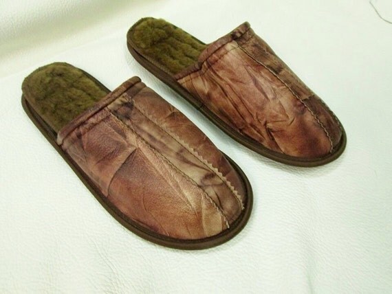 handmade slippers mens