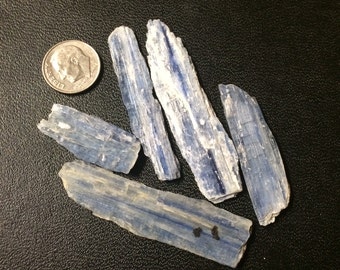 Blue Kyanite Shards (set of 3)