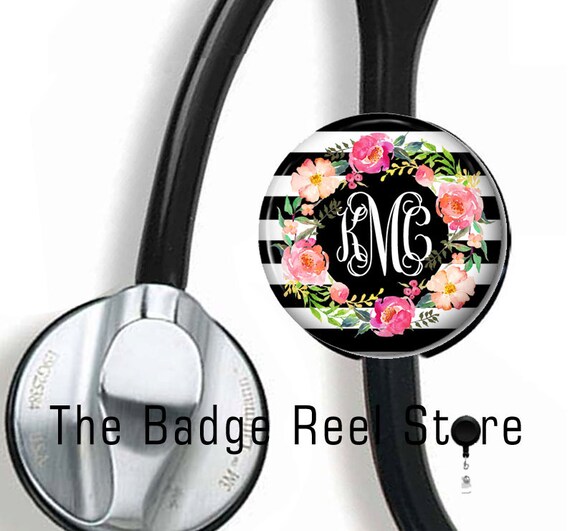 Stethoscope ID Tag Littmann Monogrammed Personalized
