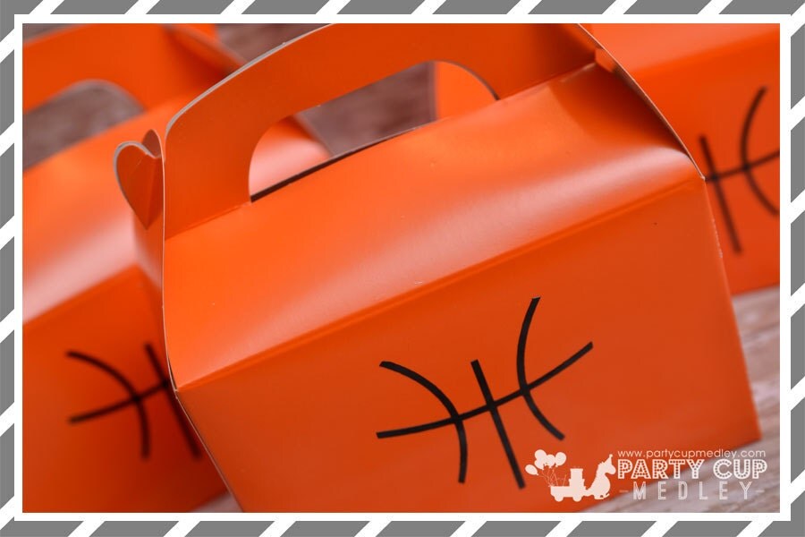 Basketball Party FavorsBasketball Party CupsPopcorn