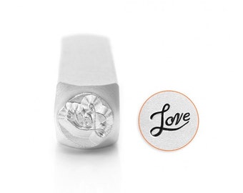 Love Metal Stamp 6mm Word Stamp Metal Stamping Tools Steel Impressart Professional Tools