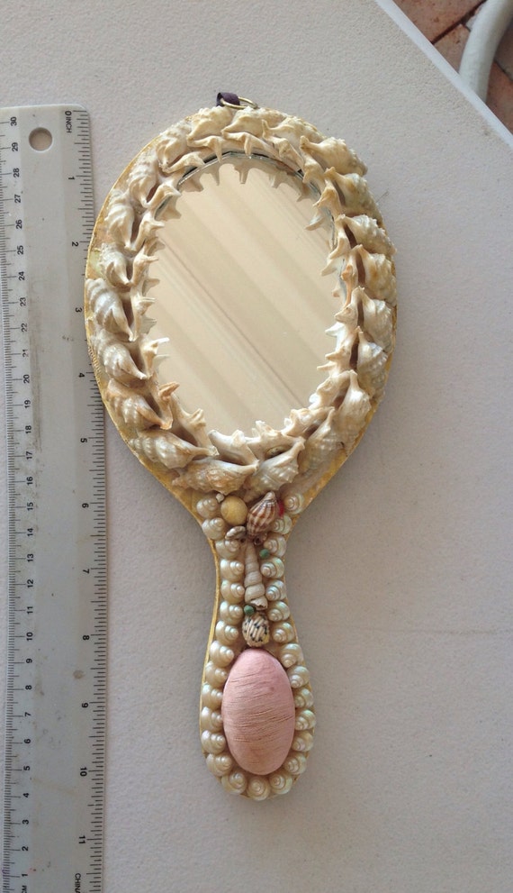 victorian hand mirror