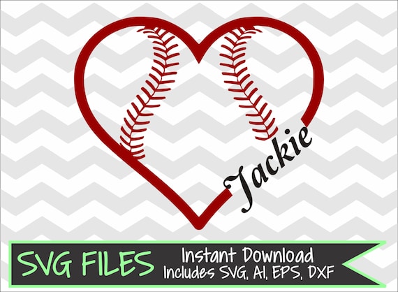 Free Free 206 Silhouette Baseball Heart Svg Free SVG PNG EPS DXF File