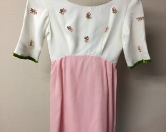 Vintage 1960's mod dress XS/S