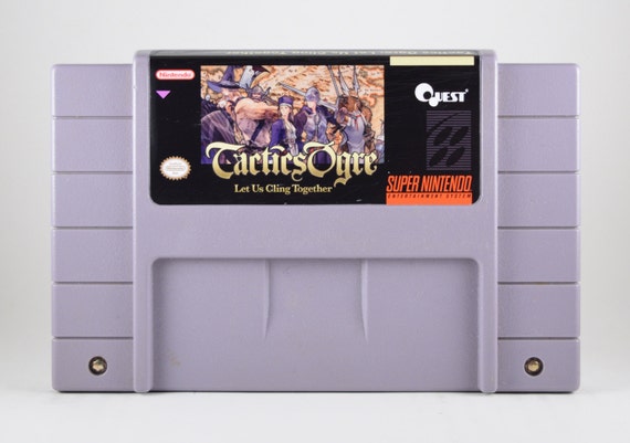 Tactics Ogre English Translation SNES Super by lostpixelgames