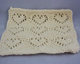 dishcloths, cotton dishcloths, hand knit dishcloths, knit dishcloths, washcloths, hand knit washcloths, knit washcloths, heart dishcloths