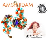 Amsterdam bracelet - instant dowload for the pdf instructions for a top-notch beadwork project!