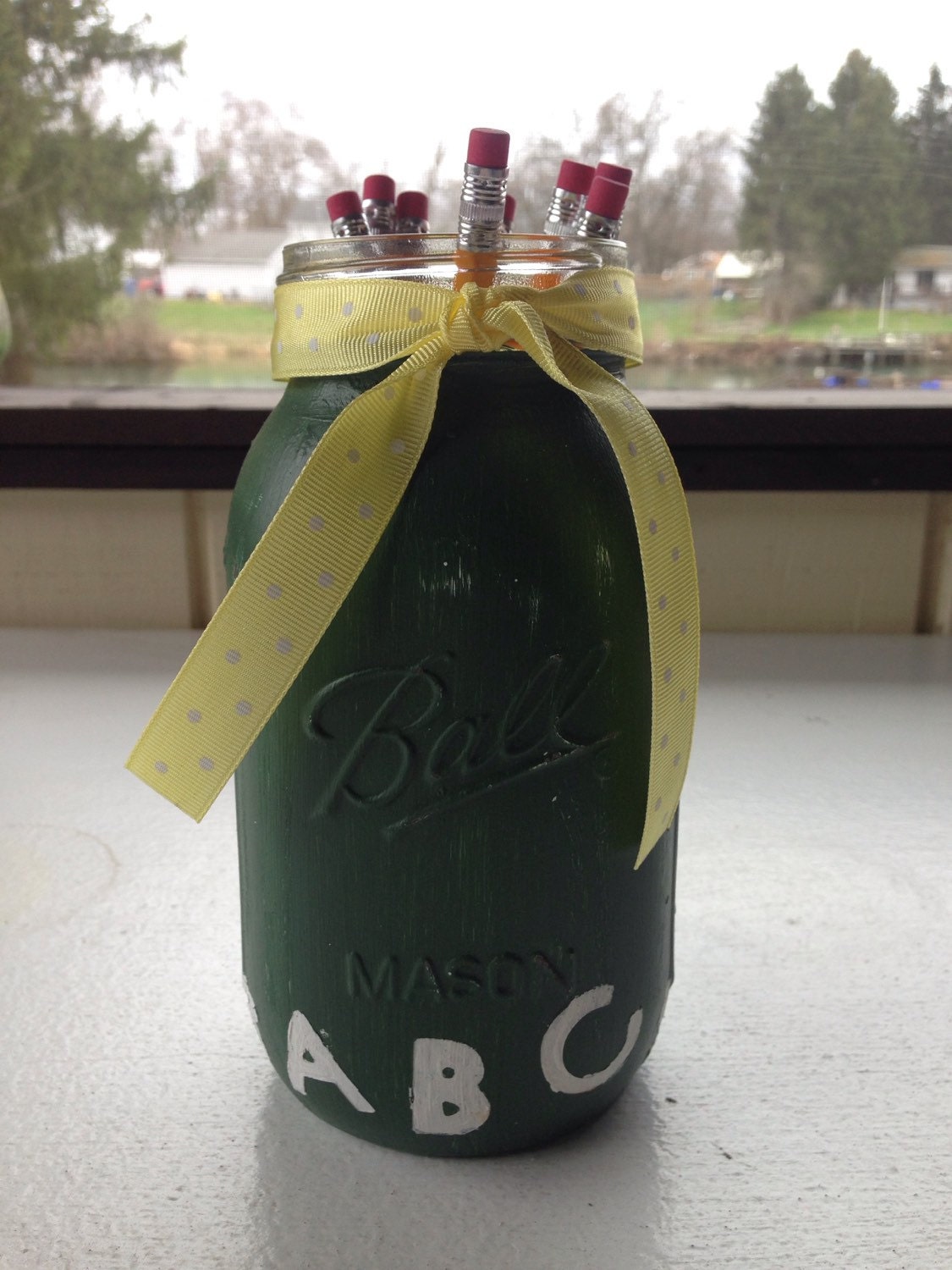 Chalkboard Mason Jar Teacher Gift Teacher Mason Jar