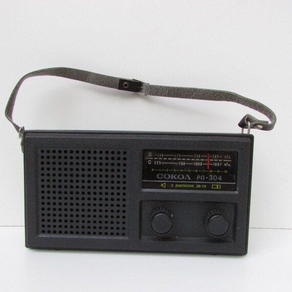 transistor 635 Soviet radio transistor Vintage radio SOKOL Portable 304