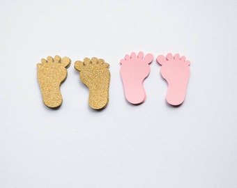 Pink baby feet | Etsy