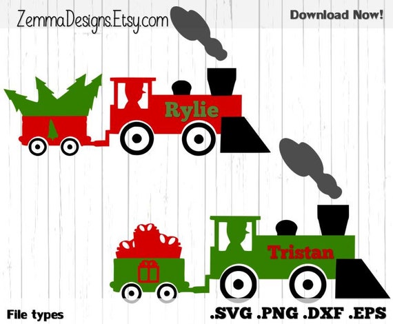 Download Christmas svg train svg file types. .DXF .SVG .PNG