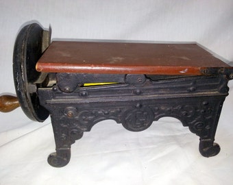 Antique German Tobacco Shredding Machine Salesman's Sample