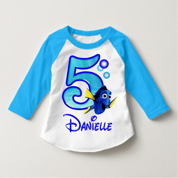 dory birthday shirt